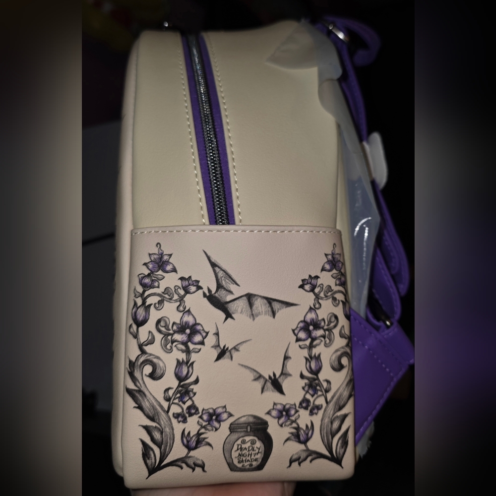 Loungefly Disney The Nightmare Before Christmas Coffin Mini Backpack + Wallet - Picture 5 of 10